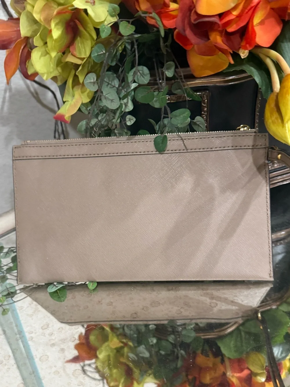 Michael Kors sleek taupe