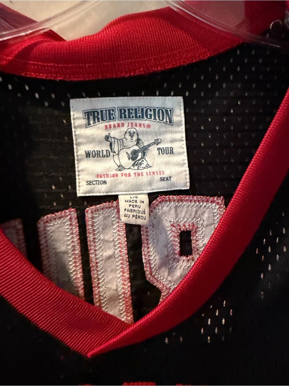 True Religion sleeveless mesh