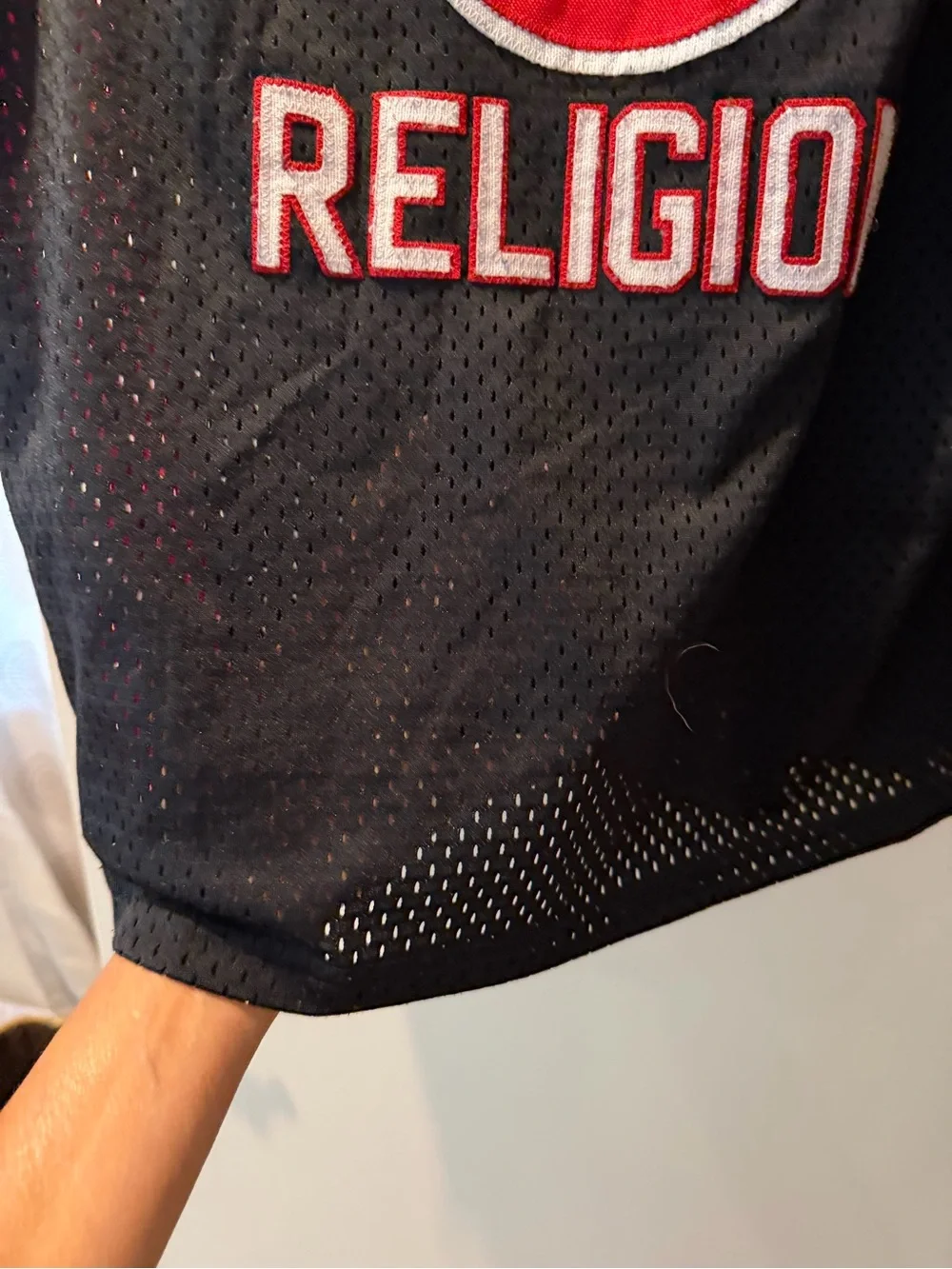True Religion sleeveless mesh