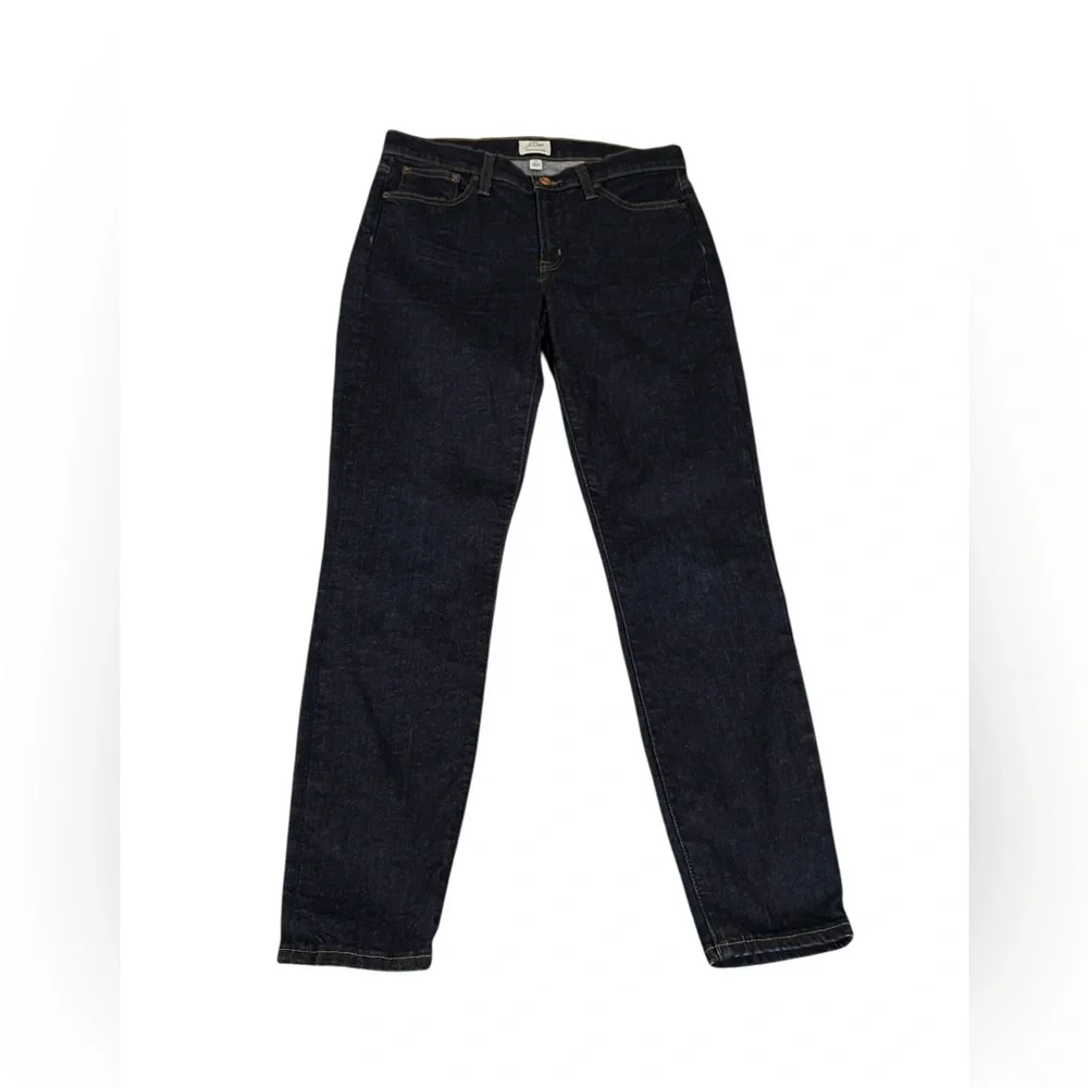 J.Crew Toothpick Skinny Jeans Size 29 Dark Wash Stretch Denim