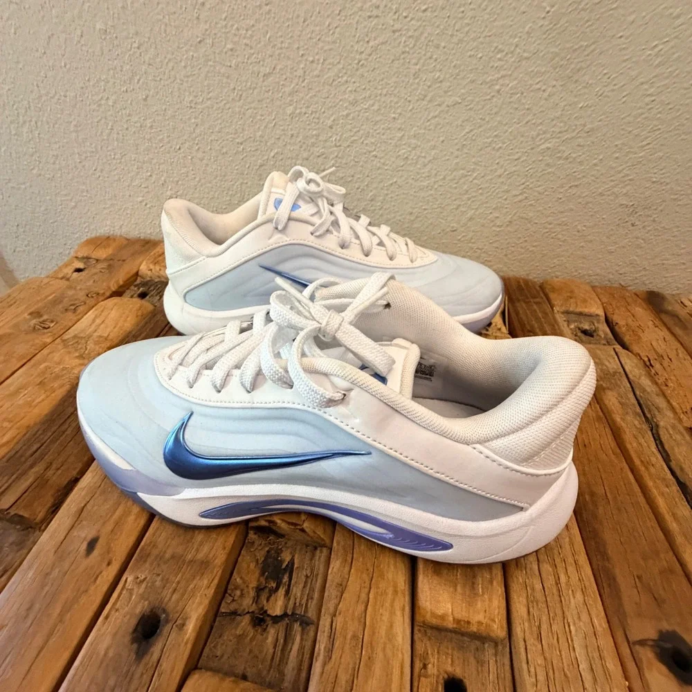 Nike Cosmic Unity 3 A'ja Wilson White Blue Basketball Shoes DJ6351-104 Mens 8.5