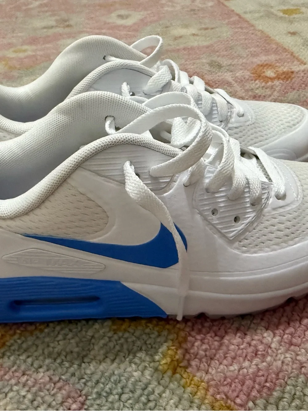 Nike white royal