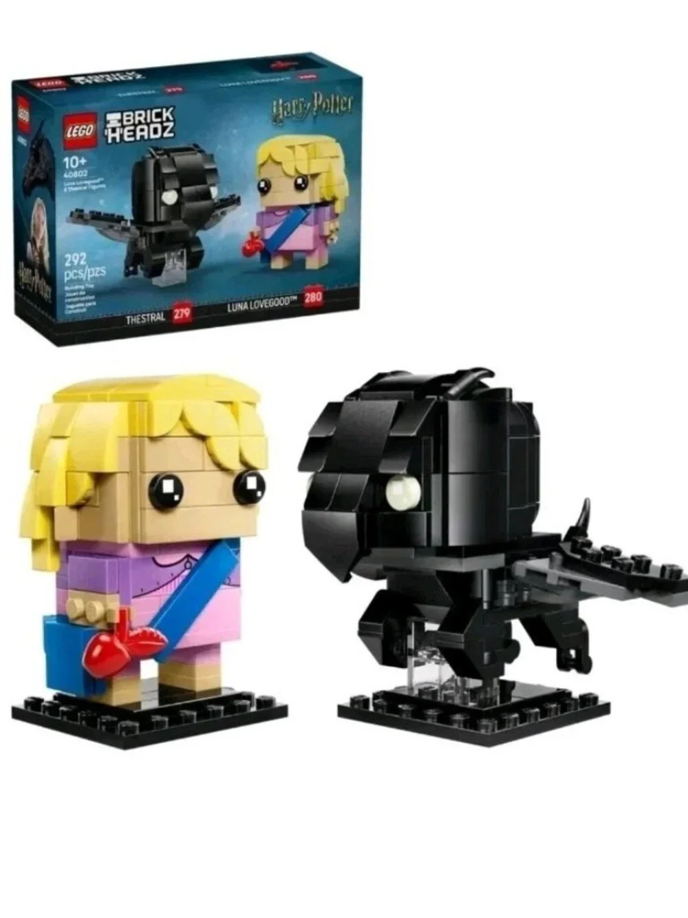 LEGO 40802 Brickheadz Harry Potter Thestral & Luna Lovegood Brand New In Hand