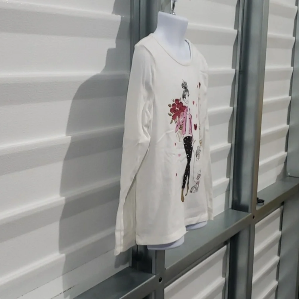 Girls long sleeve shirt size 7/8‎ Children's place brand