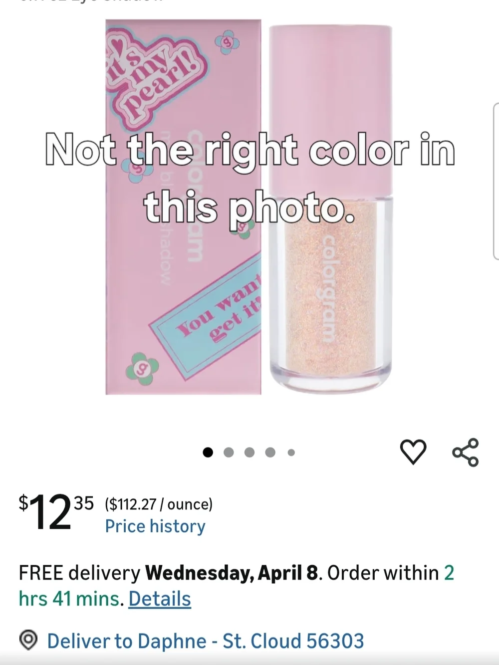 Colorgram Milk Bling Shadow -Bundle