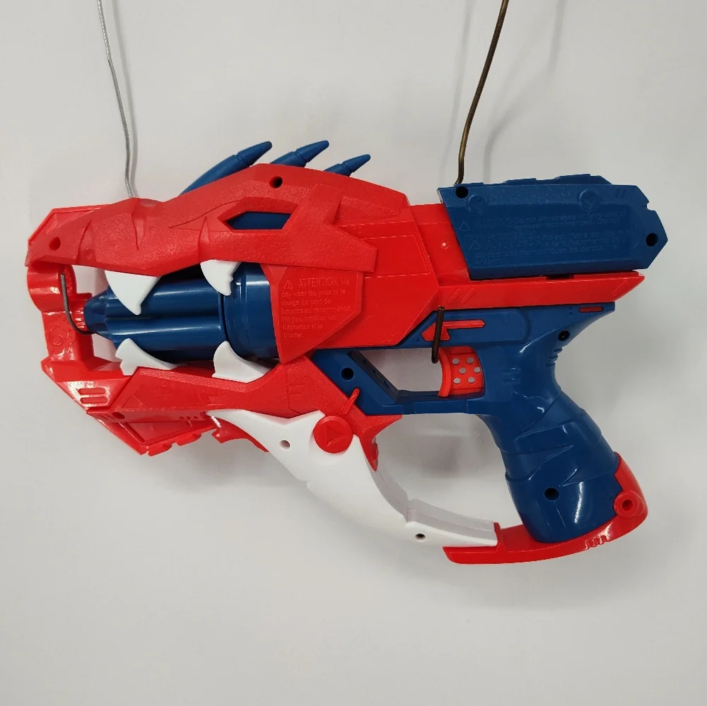 Nerf DinoSquad Raptor Slash Blaster - Red, Blue, and White