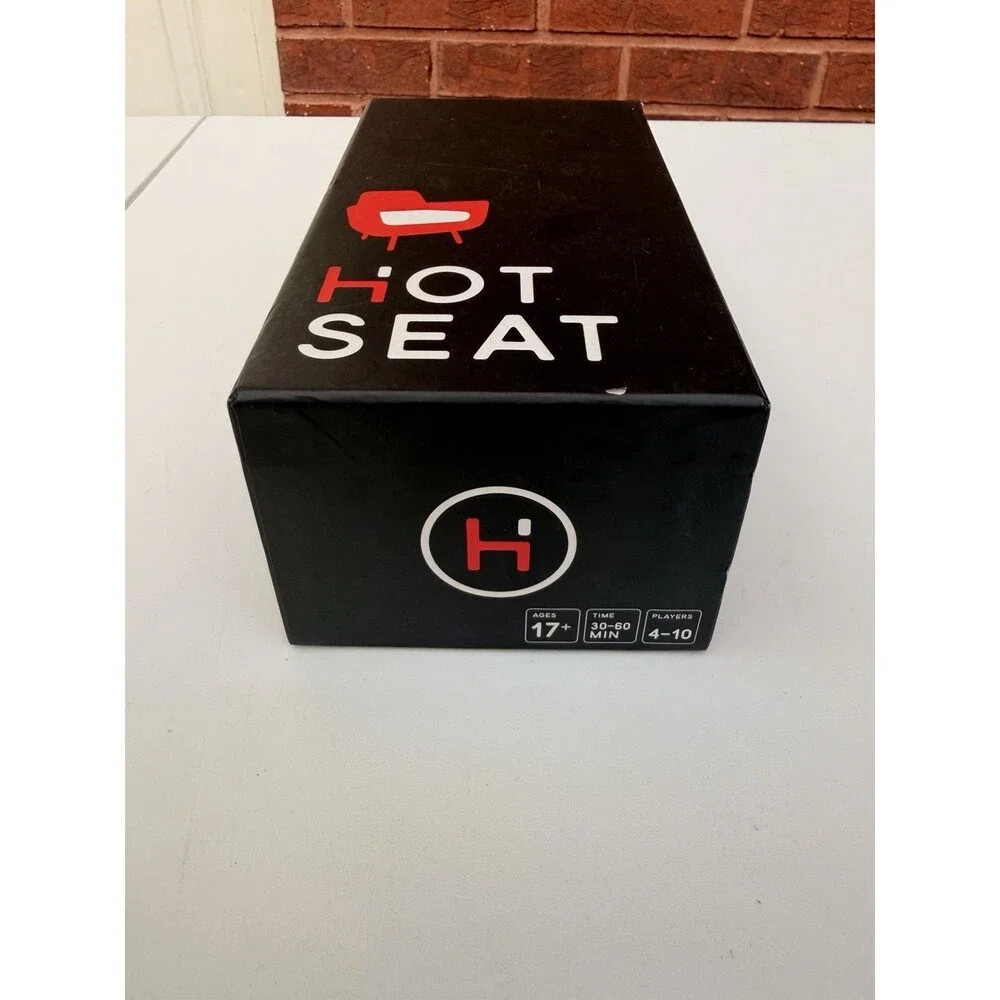 2016 Buffalo Games & Puzzles Hot Seat Used Complete Card Game W/ Opened Box