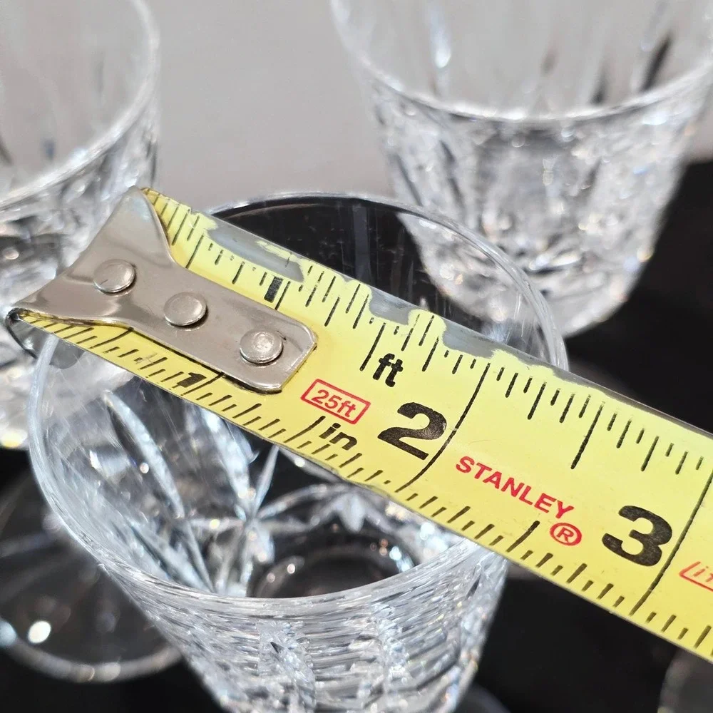 Waterford Rosslare Crystal Wine Glasses Port‎ Cordial Sherry Set of 5