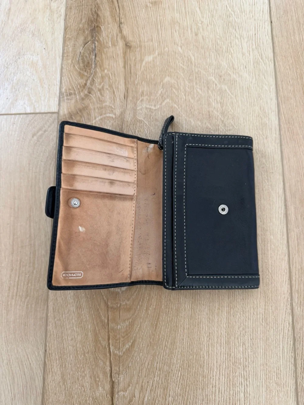 Coach wallet used
