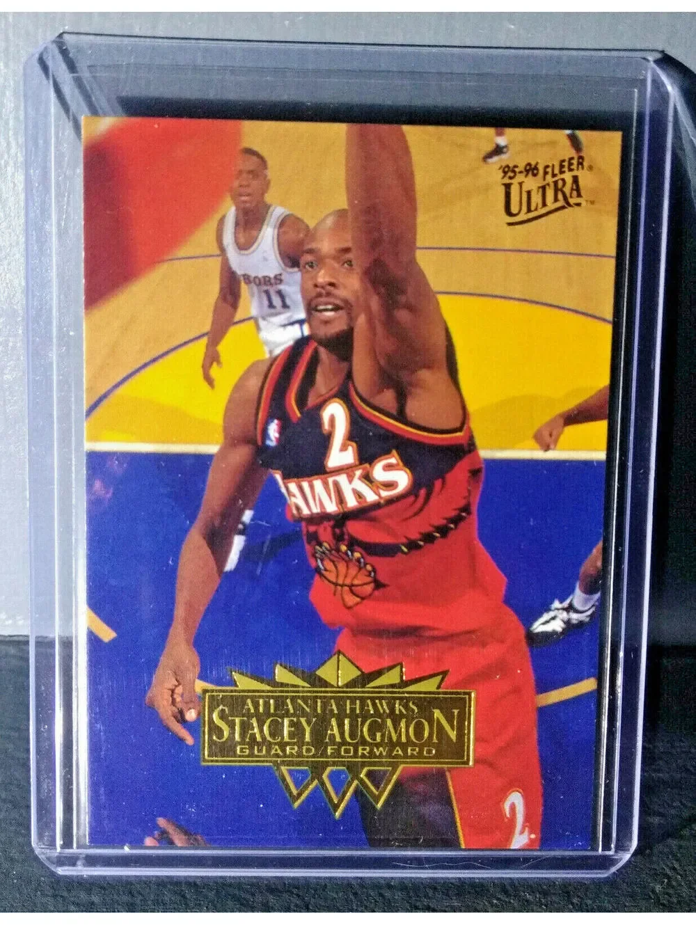 1995-96 Stacey Augmon #201 Basketball Card
