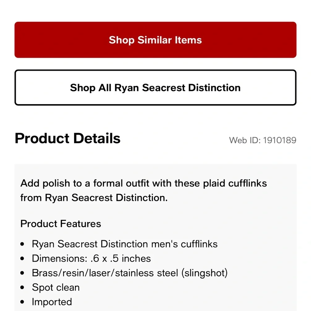 Ryan Seacrest Distinction new box