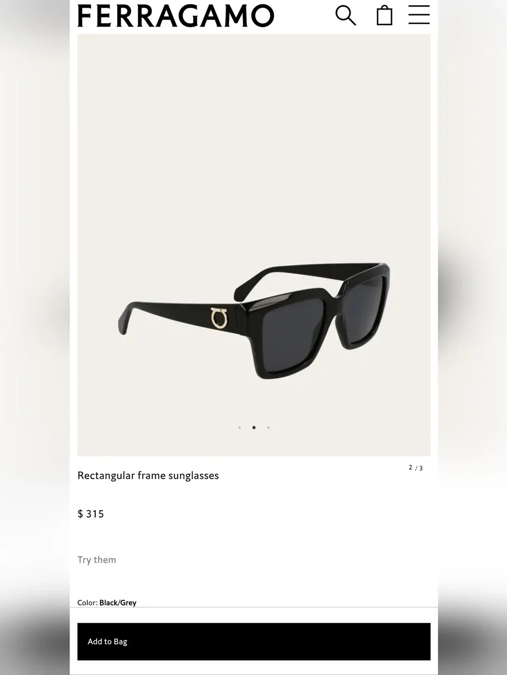 Salvatore Ferragamo new authentic website