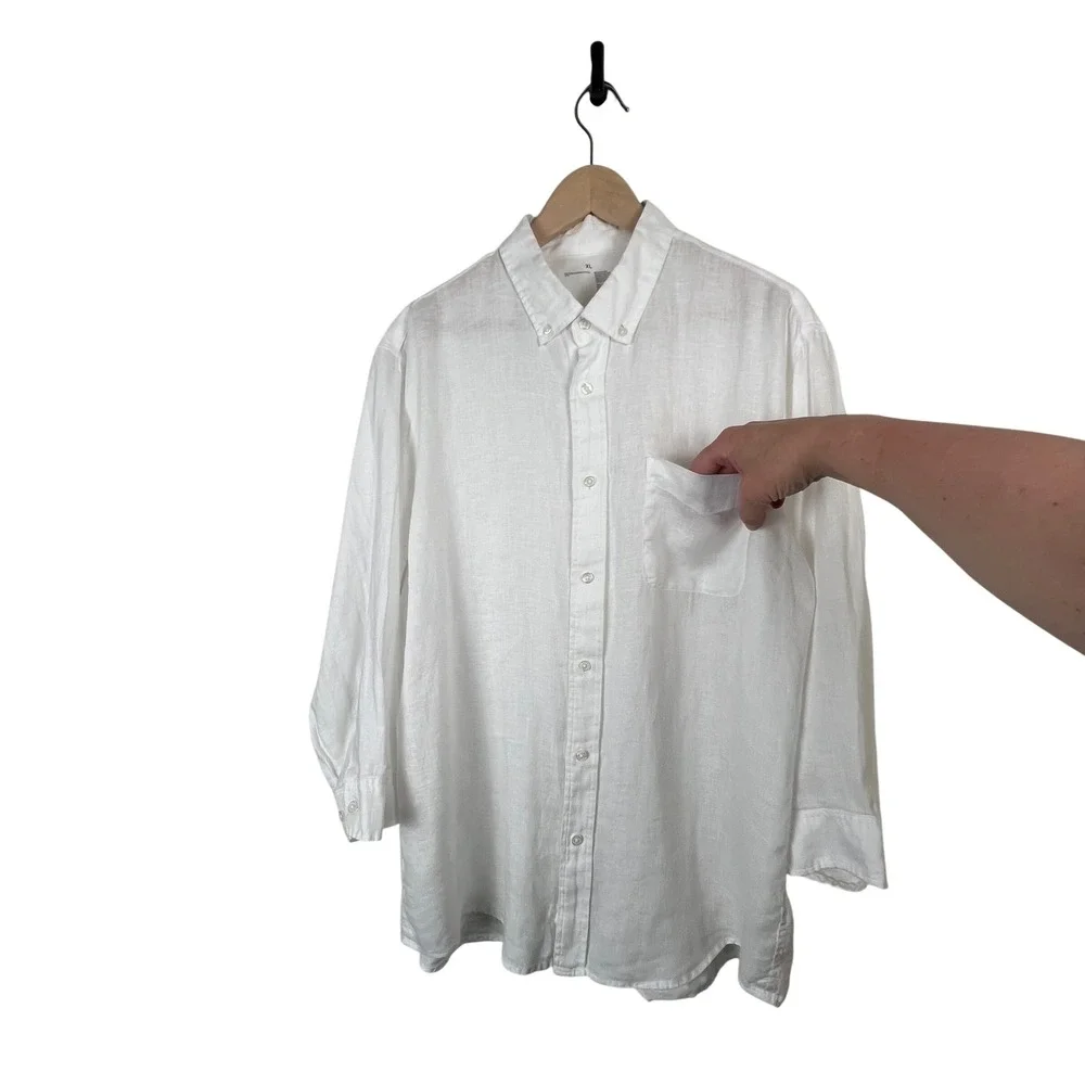 Muji button down