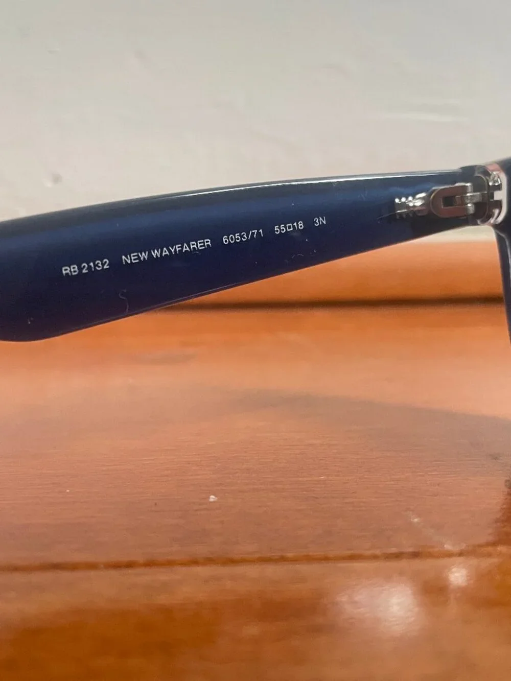 Ray-Ban matte blue