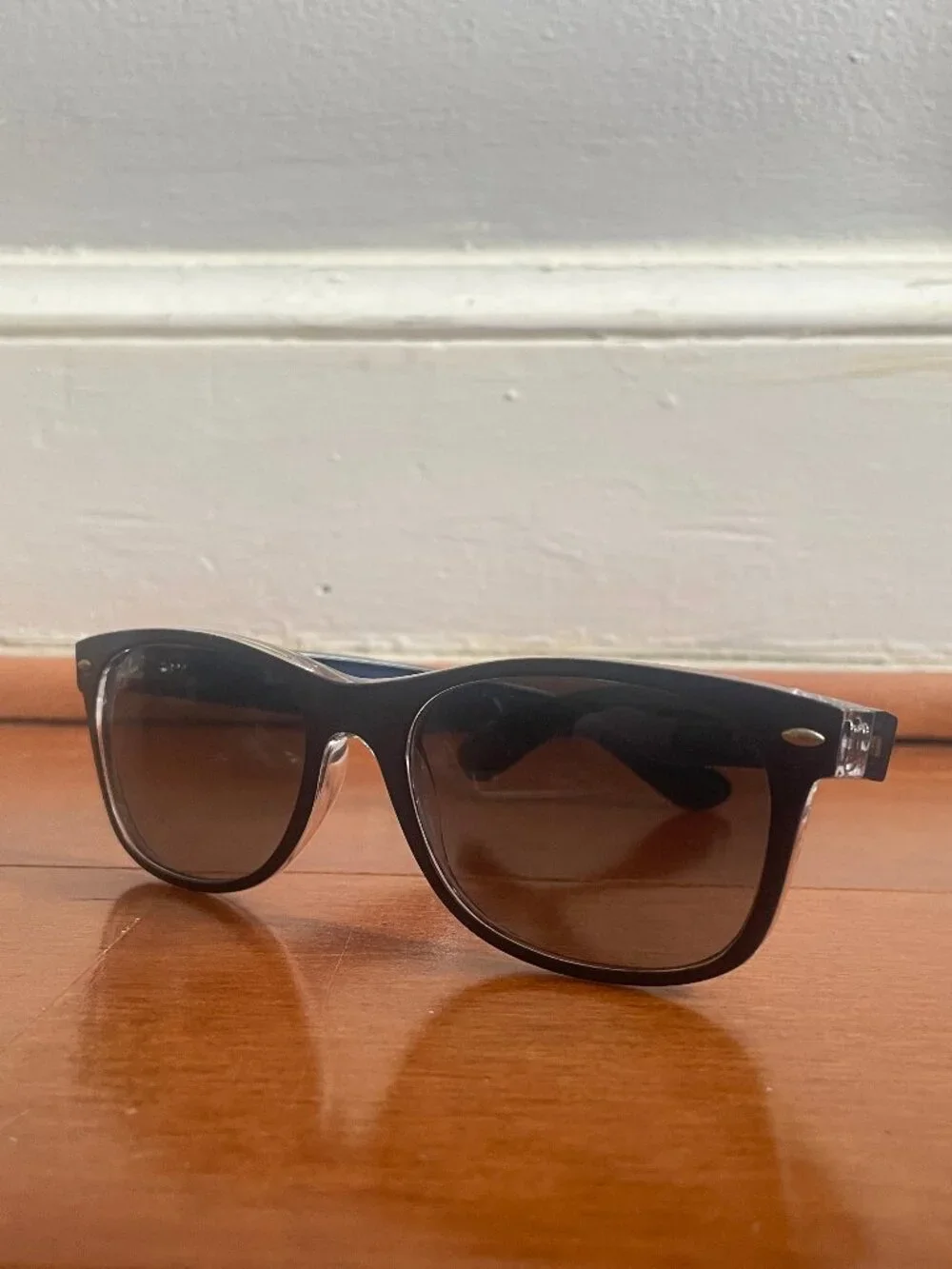 Ray-Ban matte blue