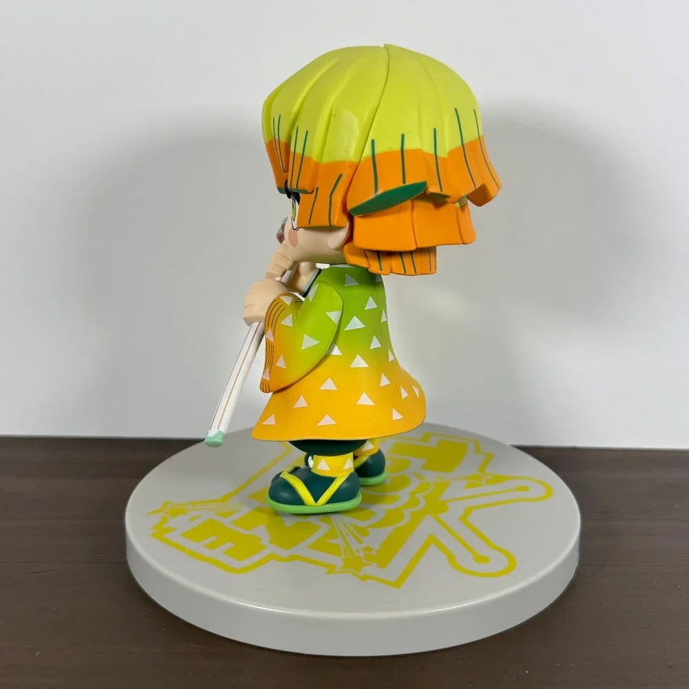 Banpresto Demon Slayer Zenitsu Agatsuma Q Posket Petit Figure Yellow 5.5in Cute