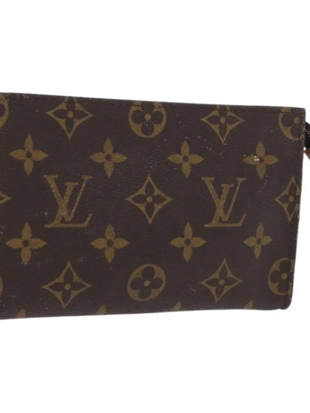 LOUIS VUITTON Monogram Bucket PM Accessory Pouch LV Auth 172492