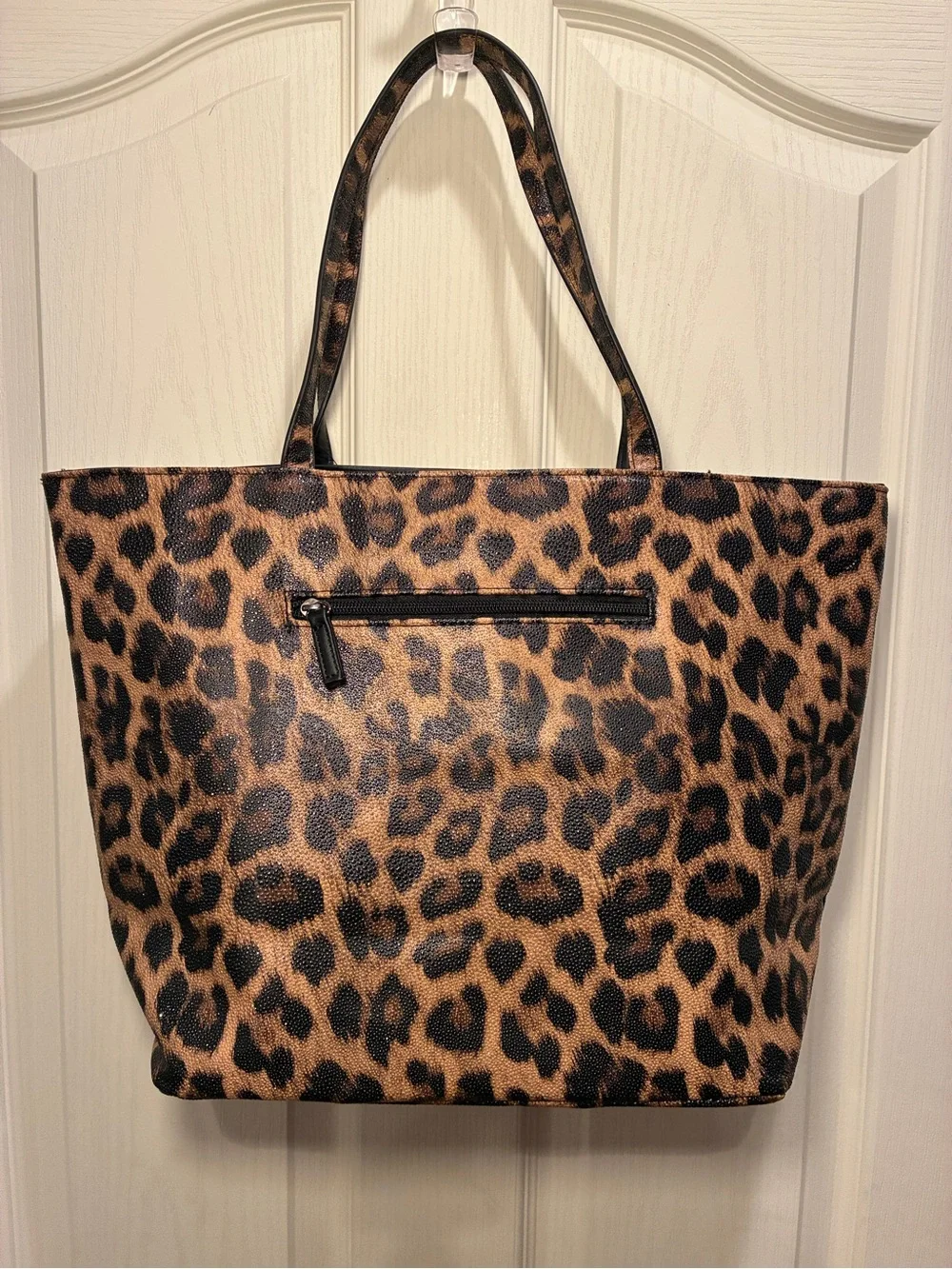 Chico’s Leopard Print Tote Bag - Brown/Black