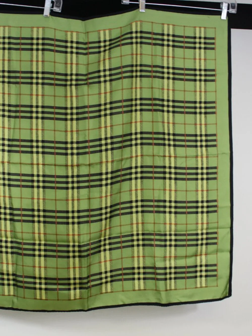 Source Unknown green tartan