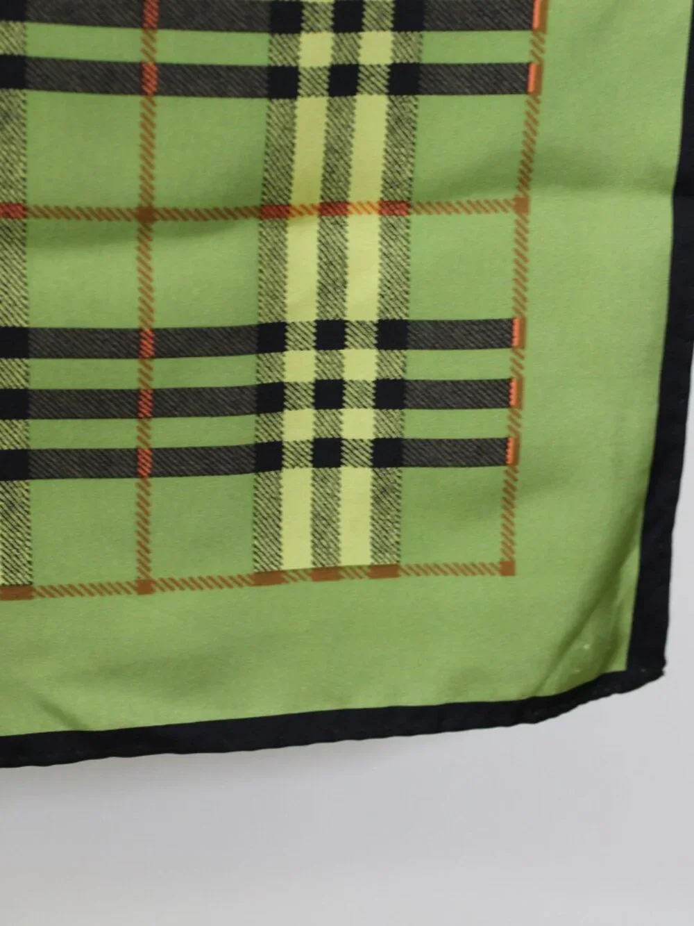 Source Unknown green tartan