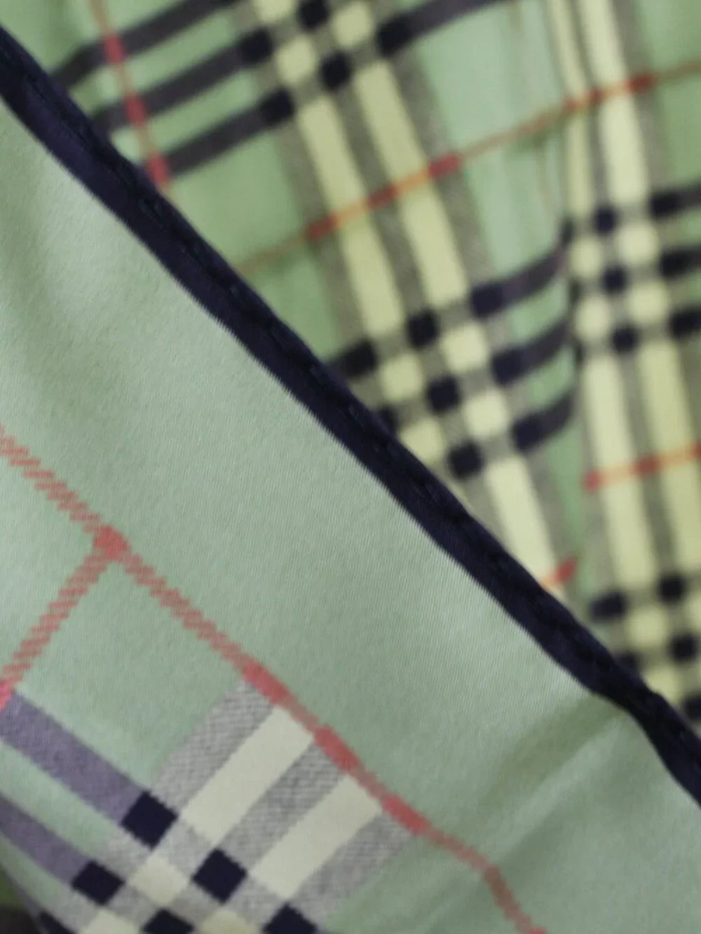 Source Unknown green tartan