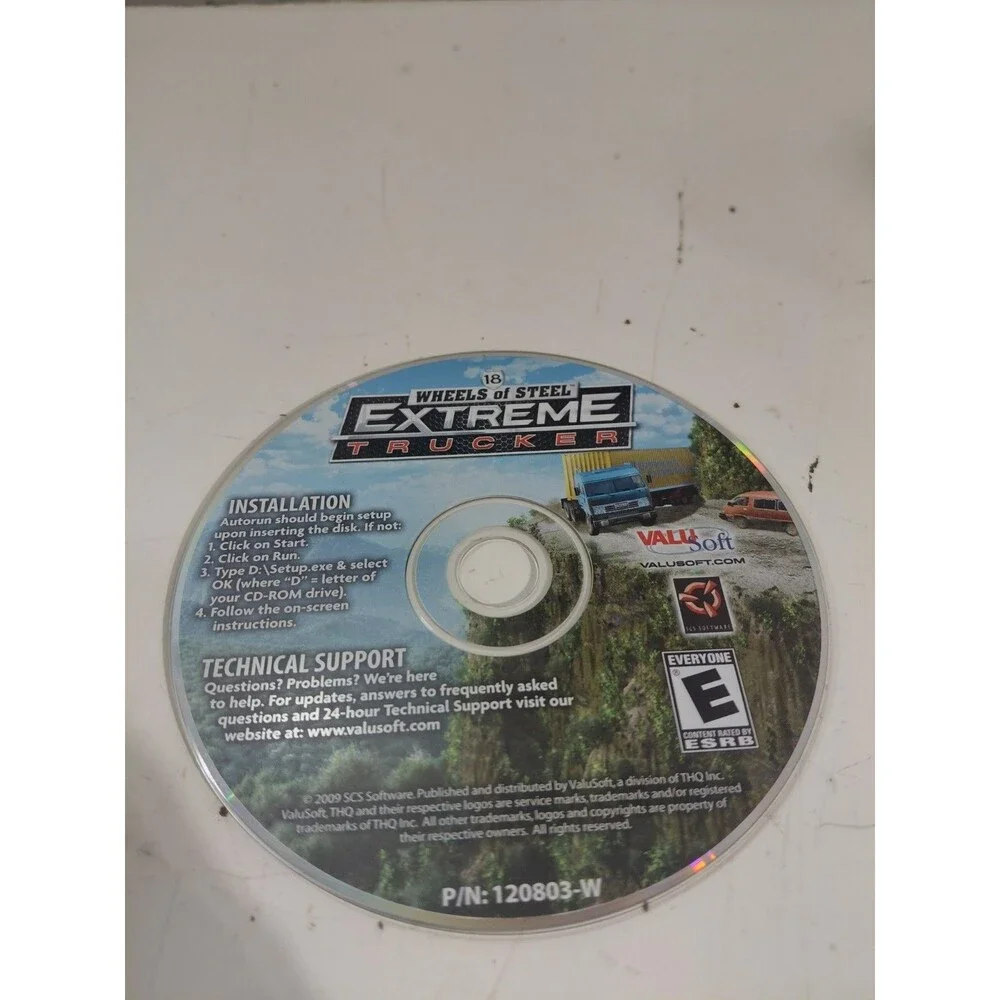 18 Wheels of Steel: Extreme Truck PC CD-ROM Microsoft Windows Video Game