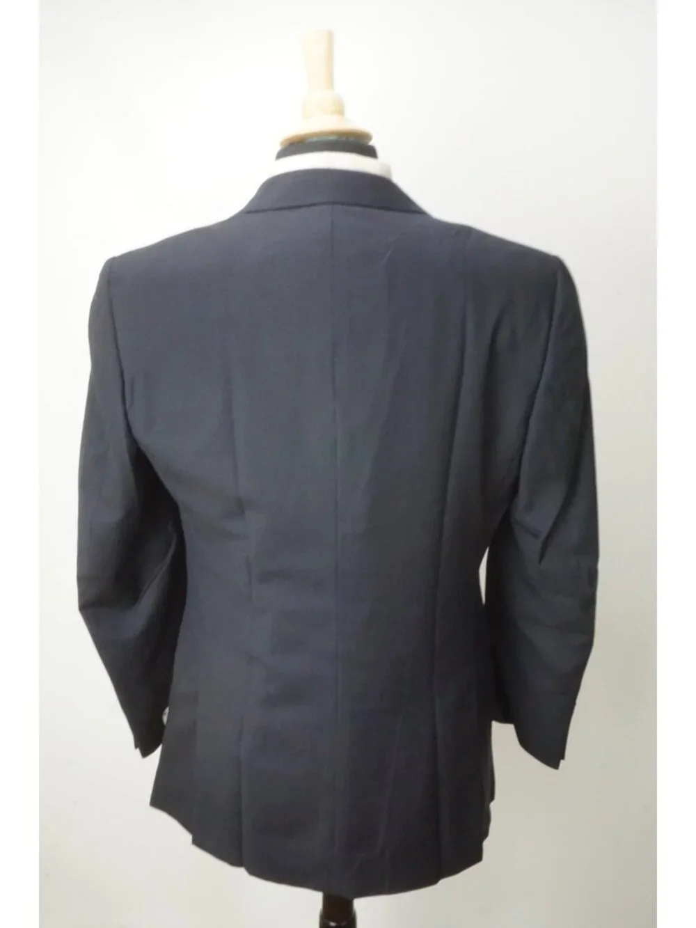 Belvest Blue Woven S120s Wool 2 Pc Suit Jacket Pants Sz 40R Brand New