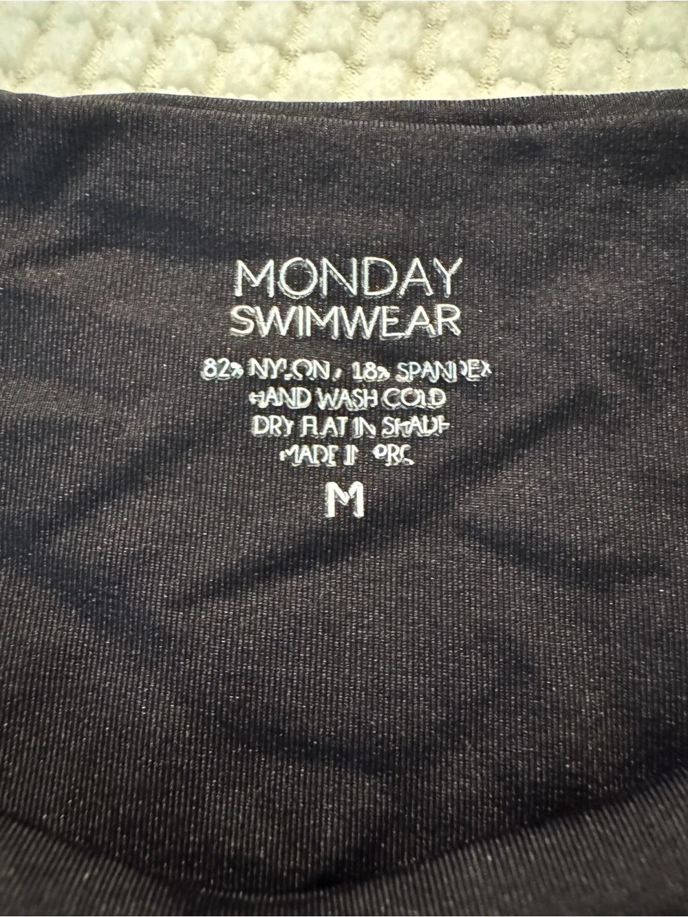 Monday Swimwear sleek black