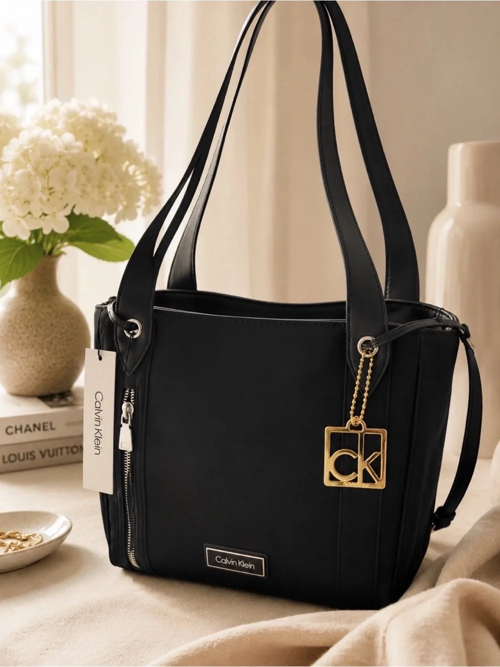 Calvin Klein add sophistication
