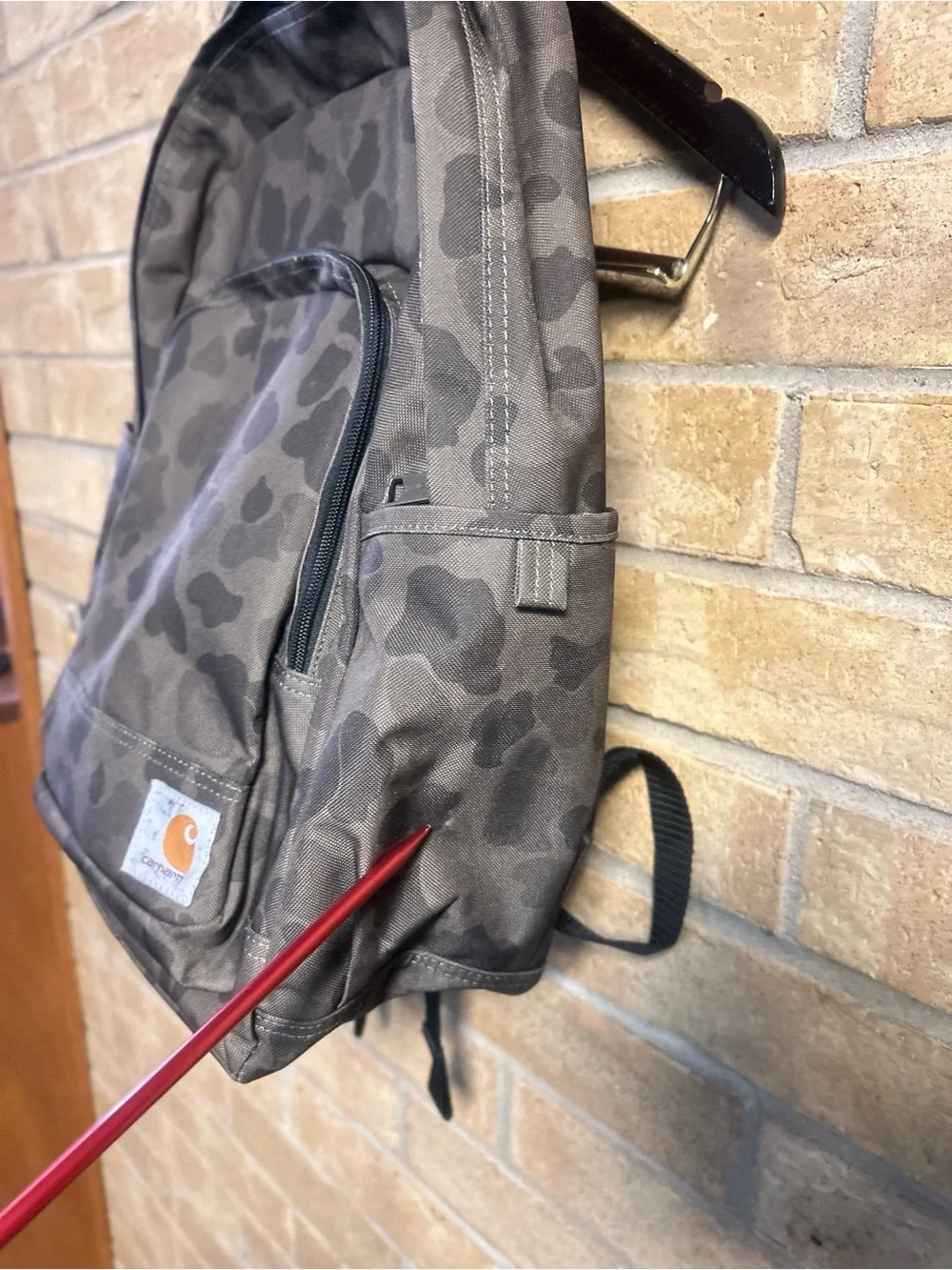 Carhartt  Backpack Green Camouflage Travel Outdoor Camo