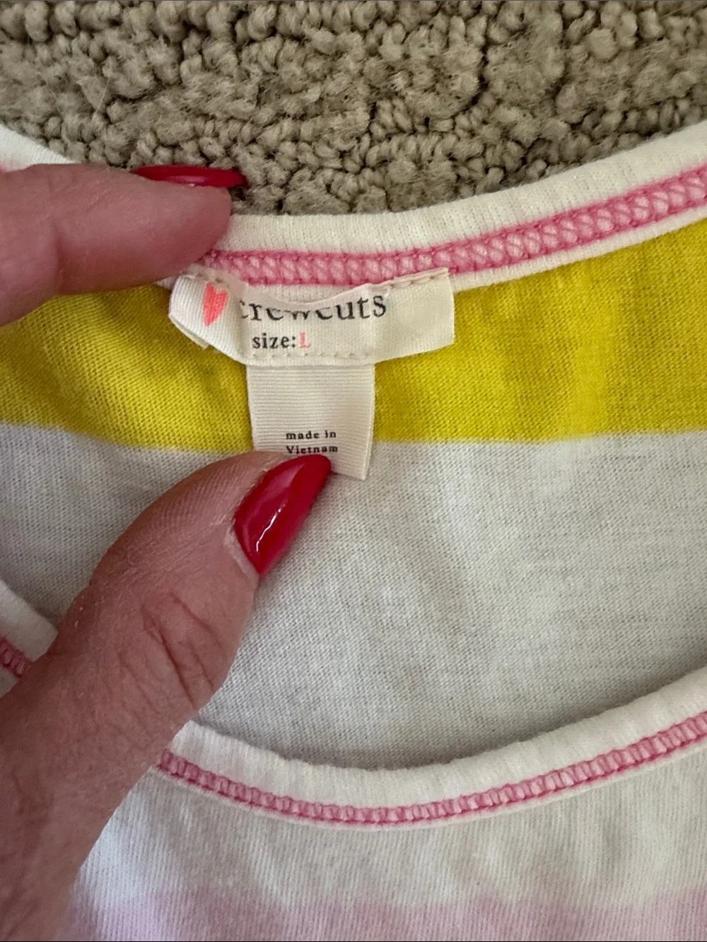Crewcuts size approx