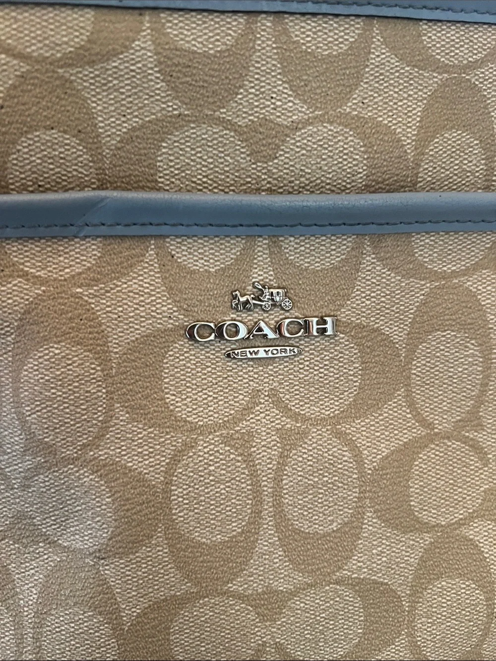 Coach file crossbody
