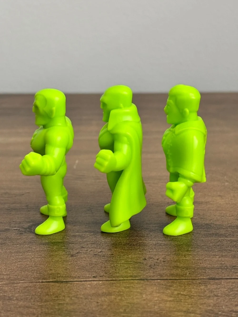 Wendys Kids Meal Toys DC Comics Superheroes Mini Figures LOT Green Flash Shazam