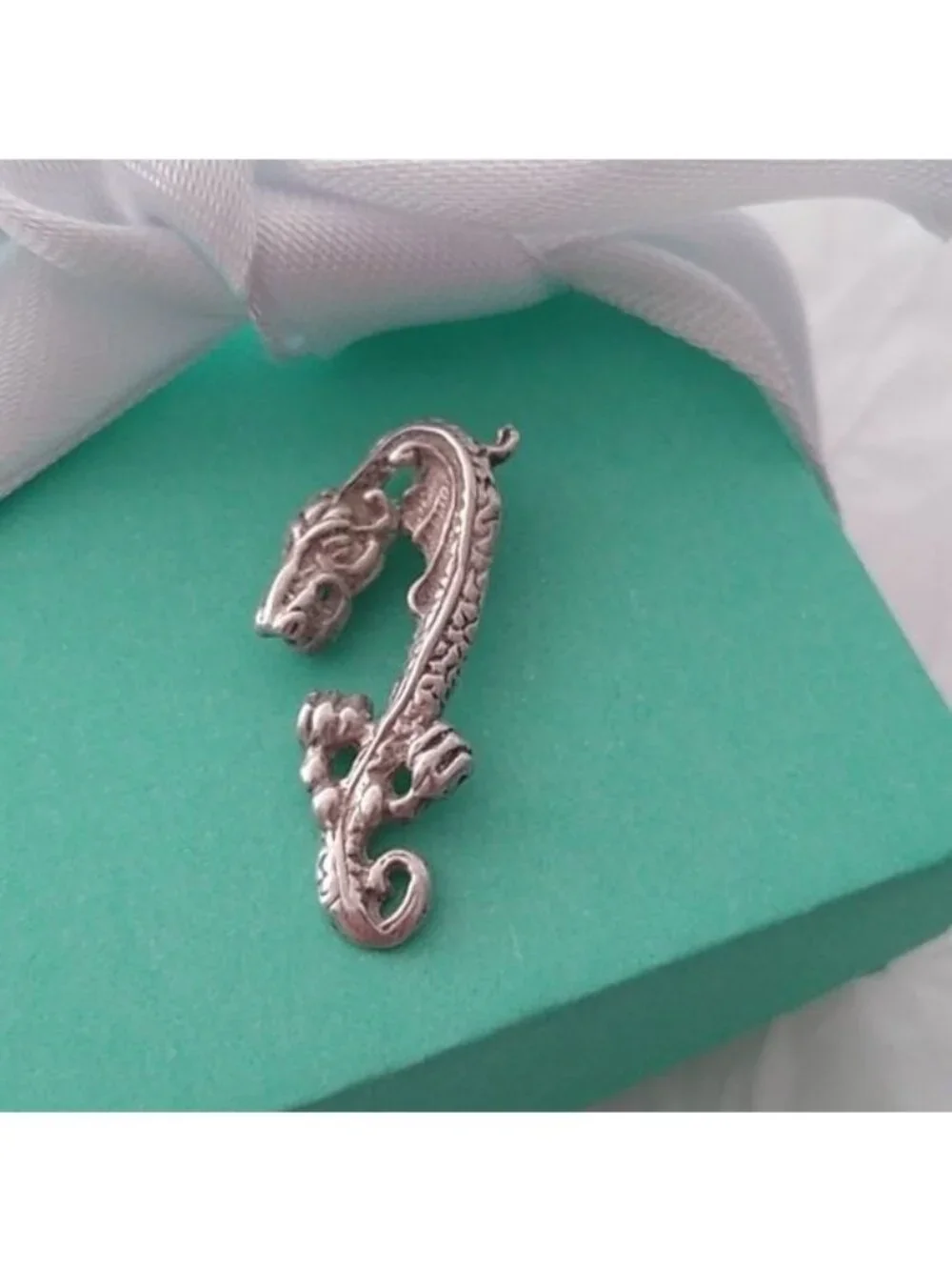 Silver Dragon Pendant