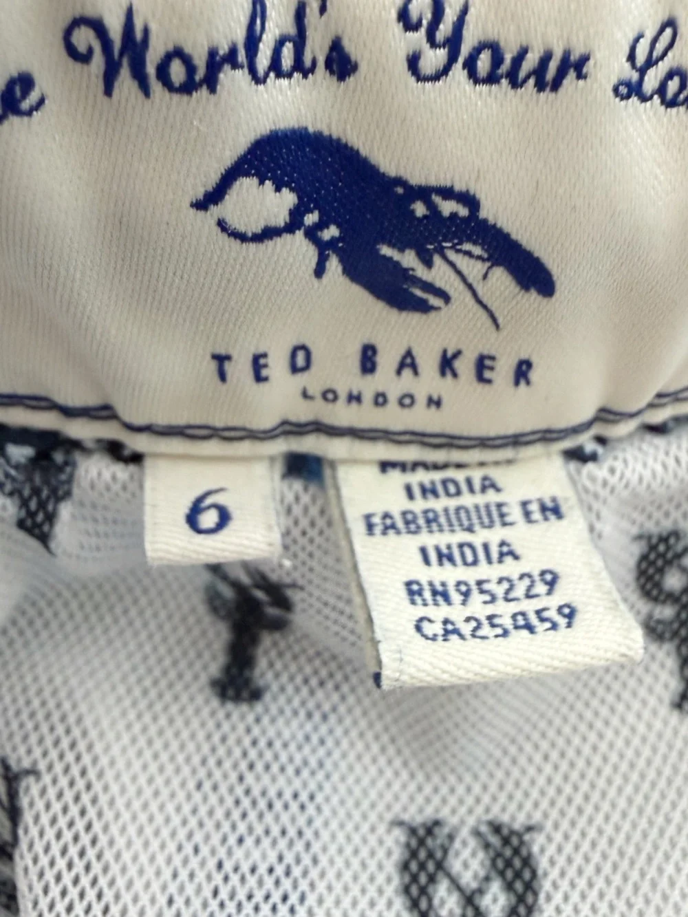 Ted Baker brand ted