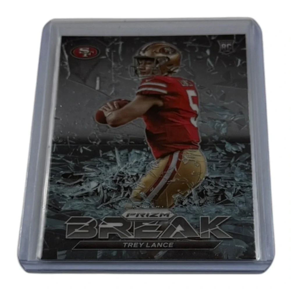 2021 Panini Prizm Break Trey Lance Rookie Card RC PB-7 San Francisco 49ers NFL