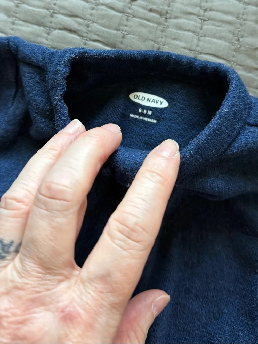 Old Navy cozy navy