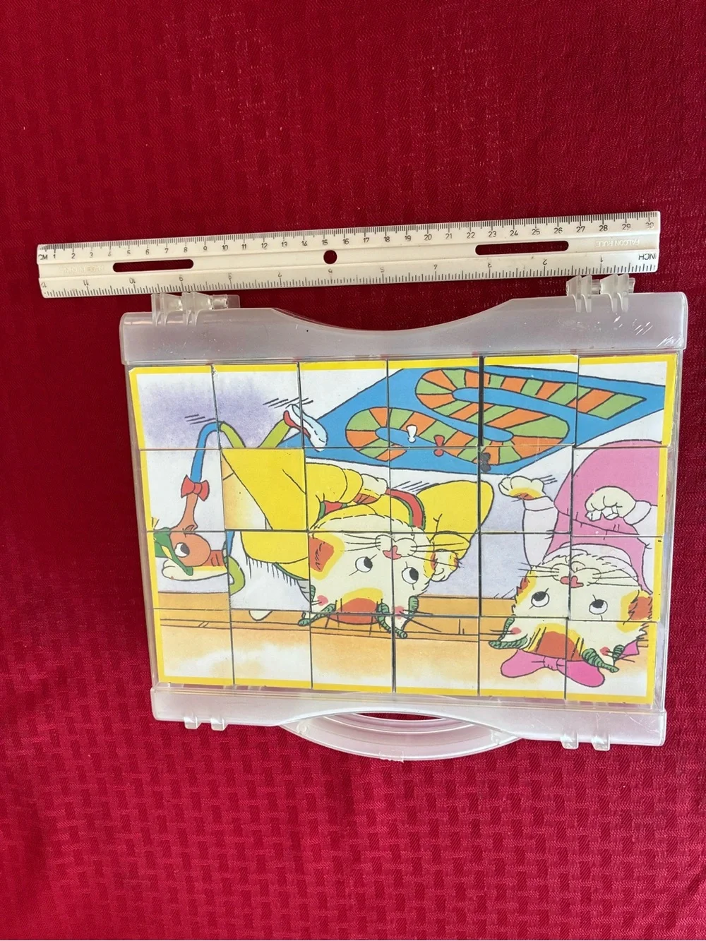 Richard Scarry colorful sliding