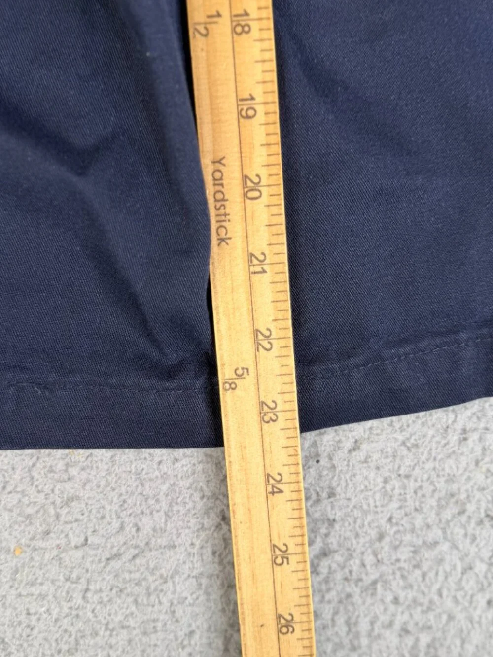 FEDEX Stan Herman Navy Blue Cargo Work Short Reflective Stripe 40 Long FD28042