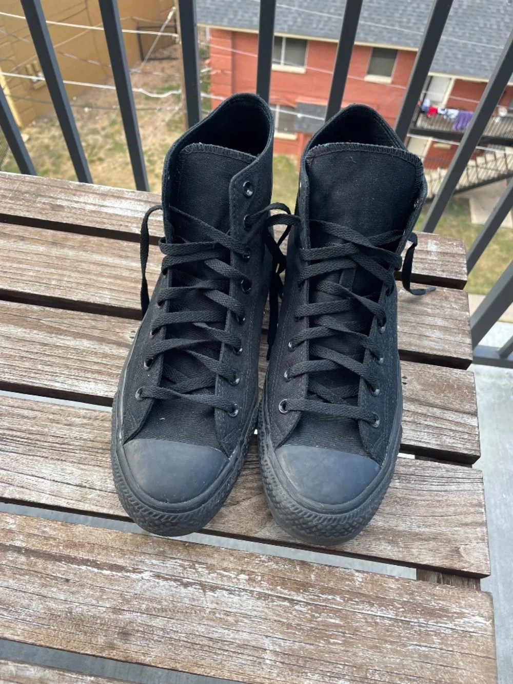 Converse only worn