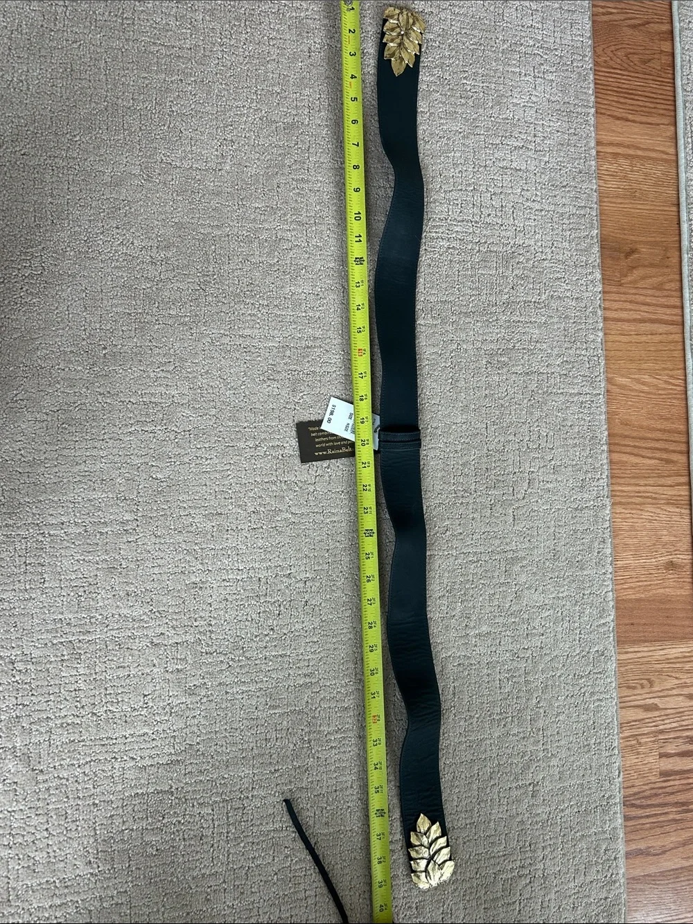 N/A black elastic