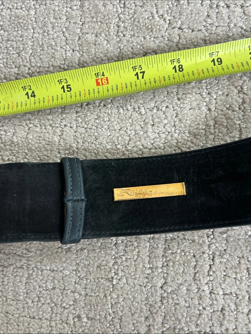 N/A black elastic