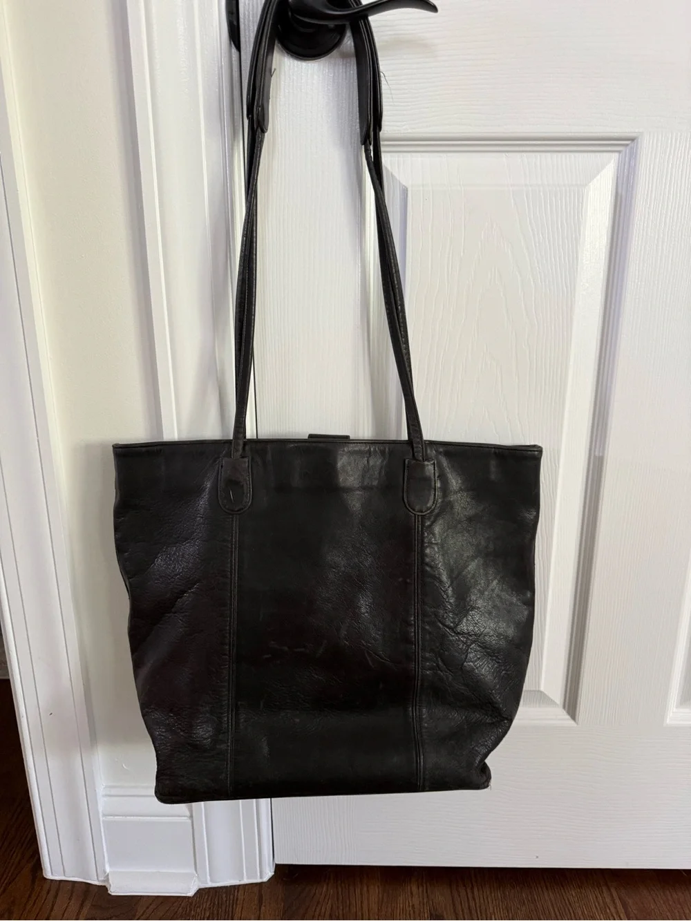 Coach structured black