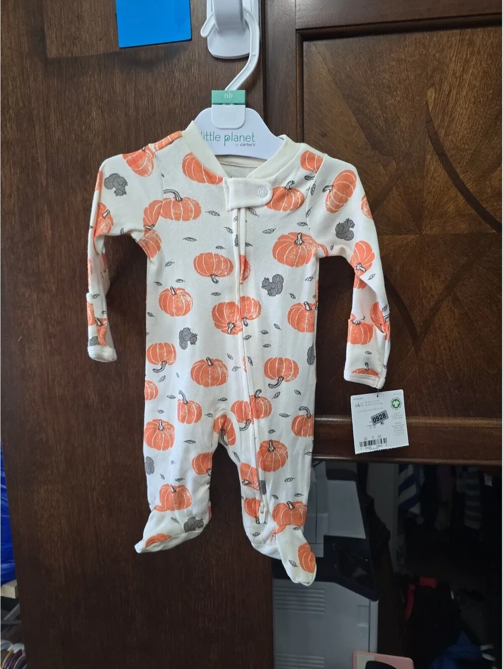 Newborn brands, new little planet by carter's halloween pajamas item 928