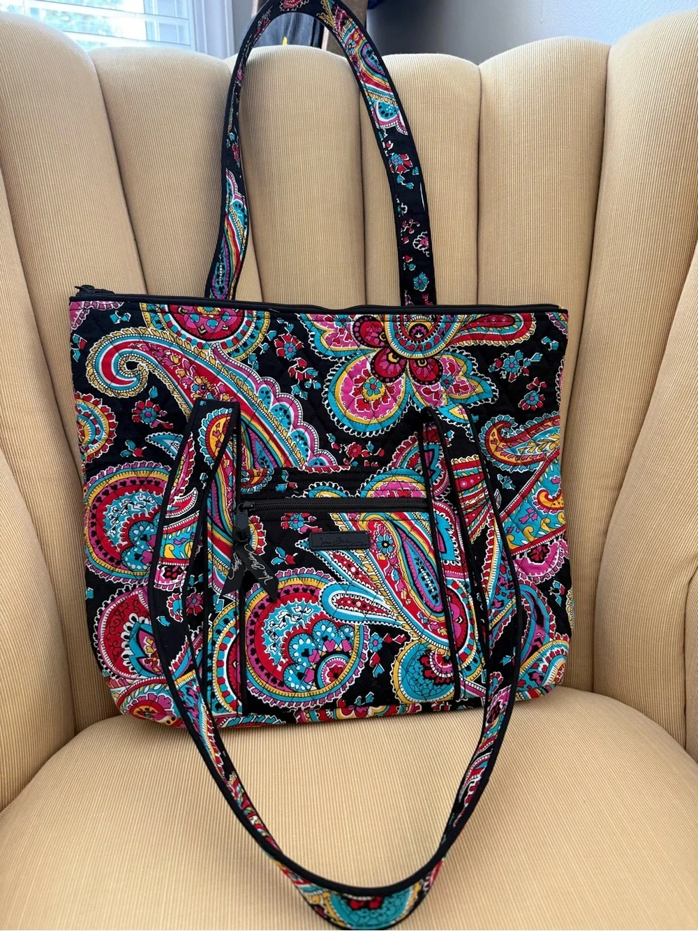 Vera Bradley Paisley Tote Bag