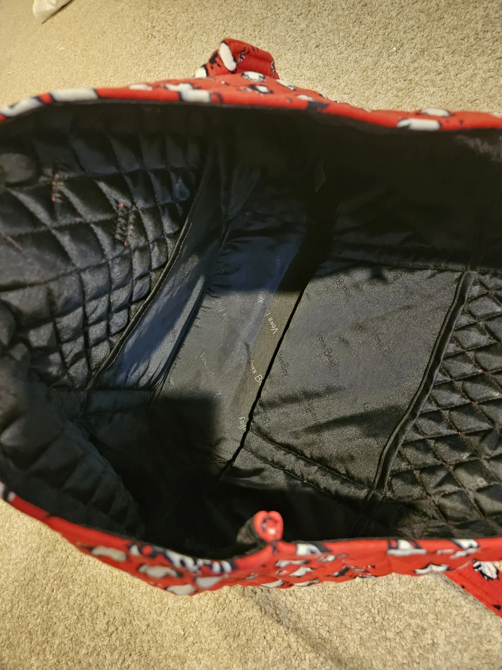 Vera Bradley stylish red