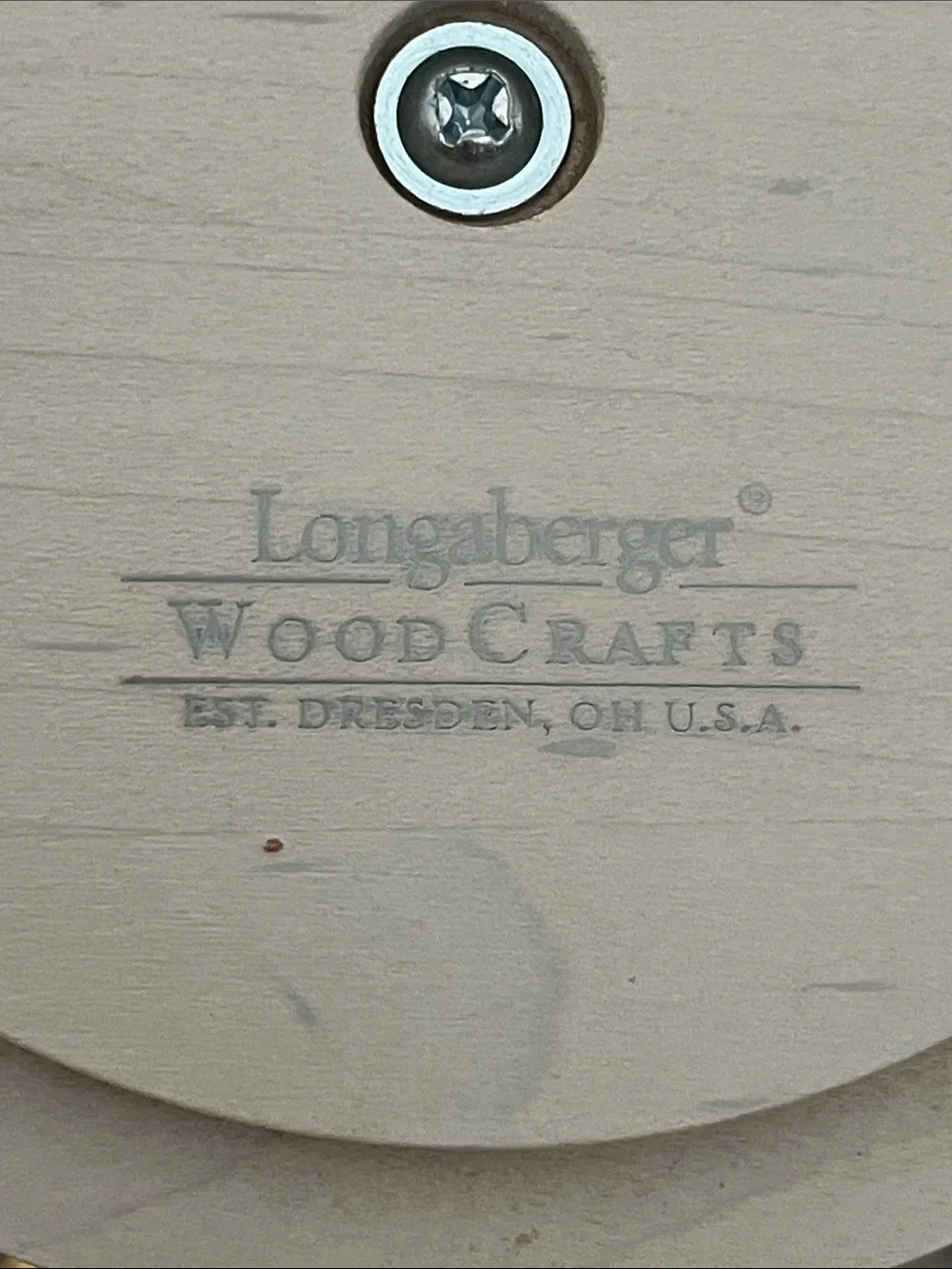 Longaberger woven basket