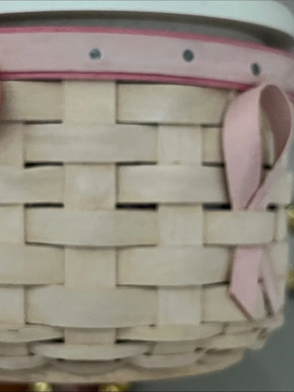 Longaberger woven basket