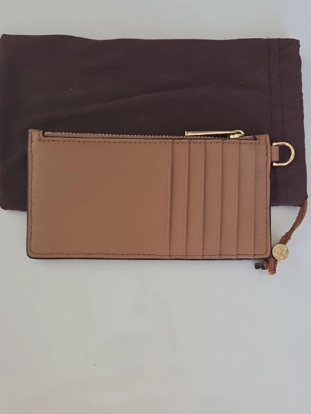 Tory Burch sleek leather
