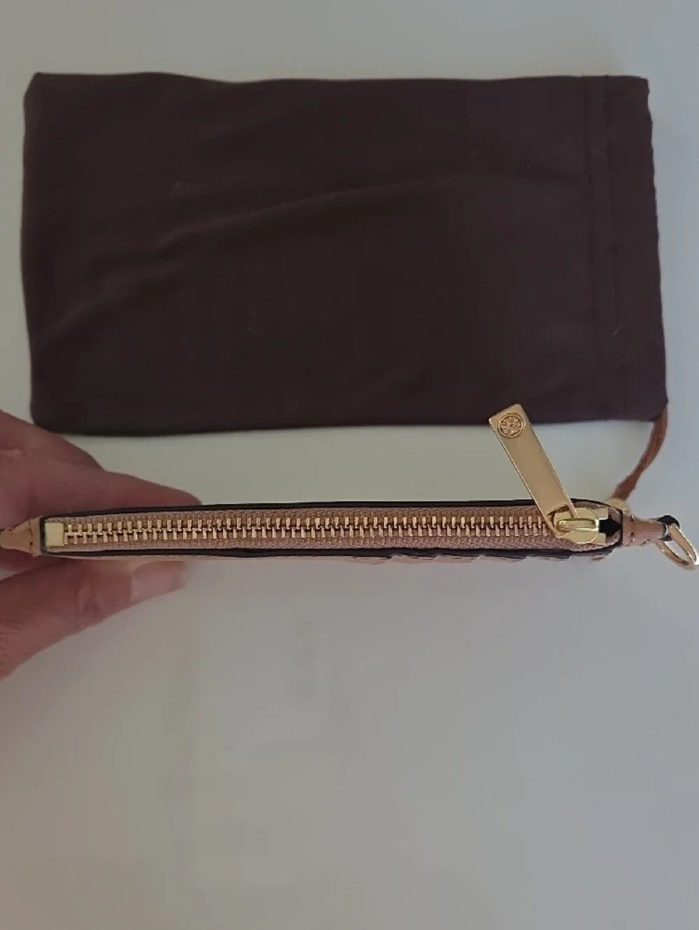 Tory Burch sleek leather